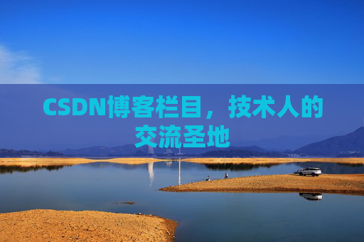CSDN博客栏目，技术人的交流圣地